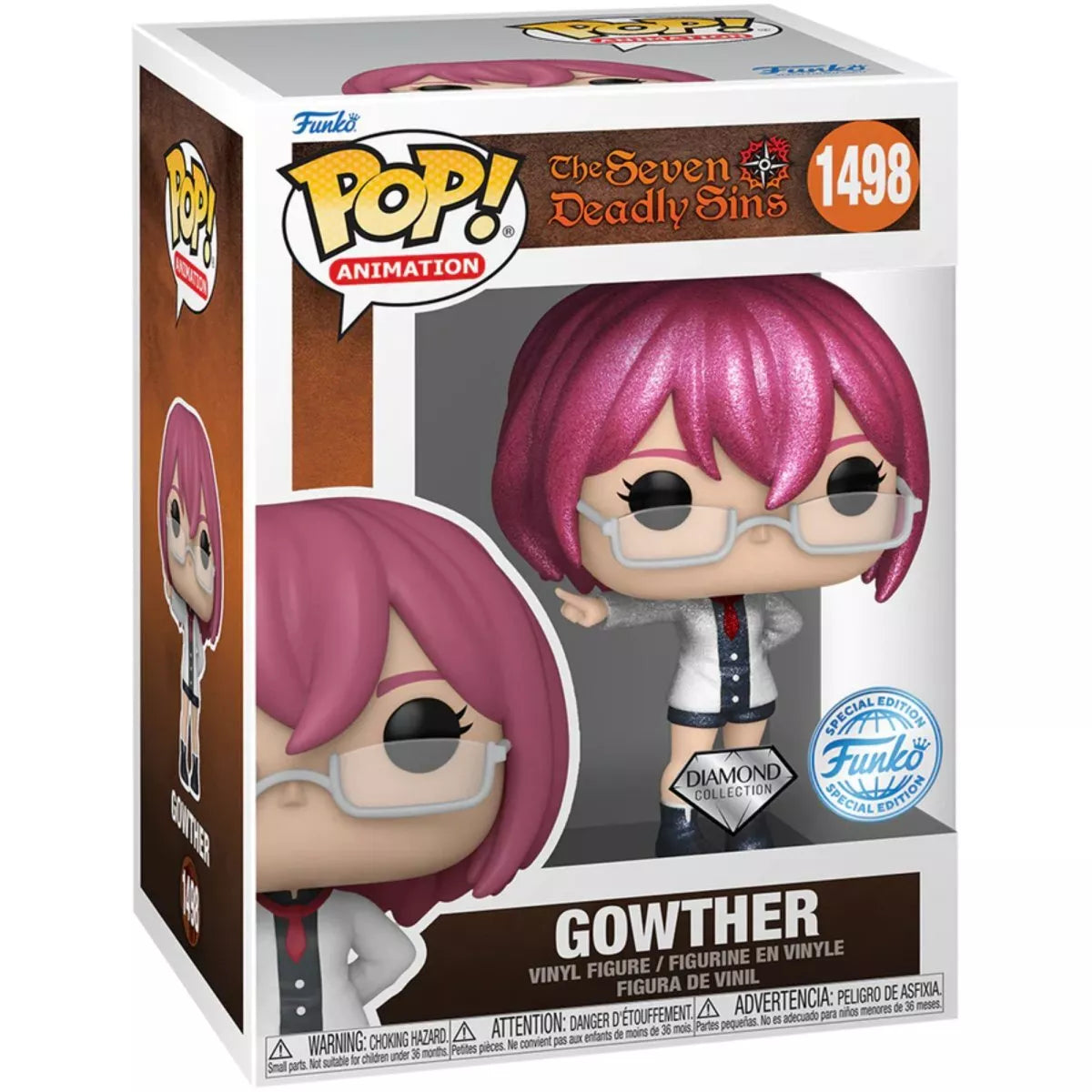 The Seven Deadly Sins: Gowther (Diamond Glitter) Funko Pop! Vinyl
