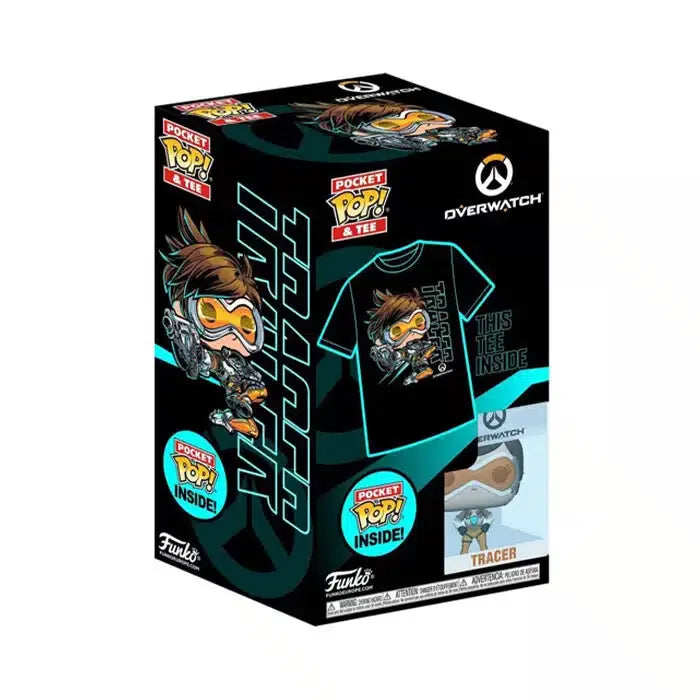Overwatch: Tracer Funko Pocket Pop! & Tee - Size Child L