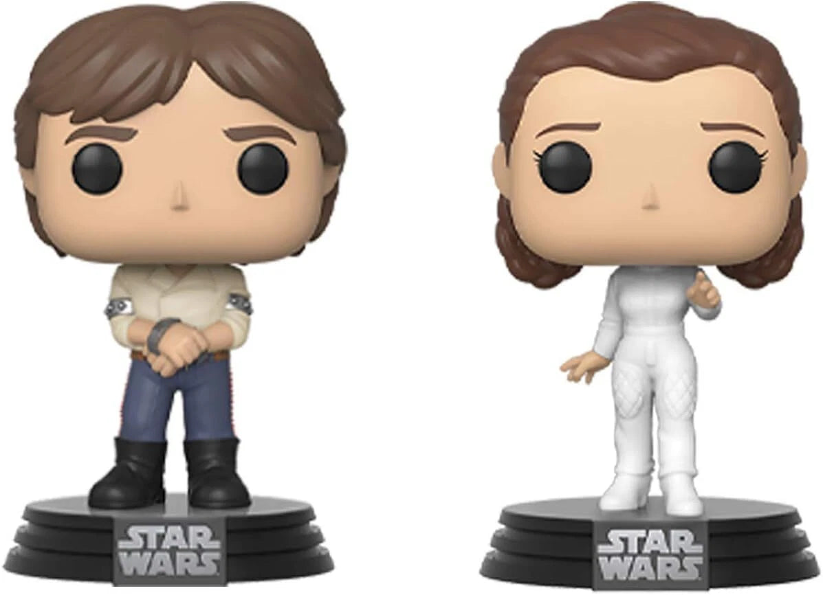 Star Wars: Han Solo & Princess Leia Funko Pop! Vinyl 2-Pack