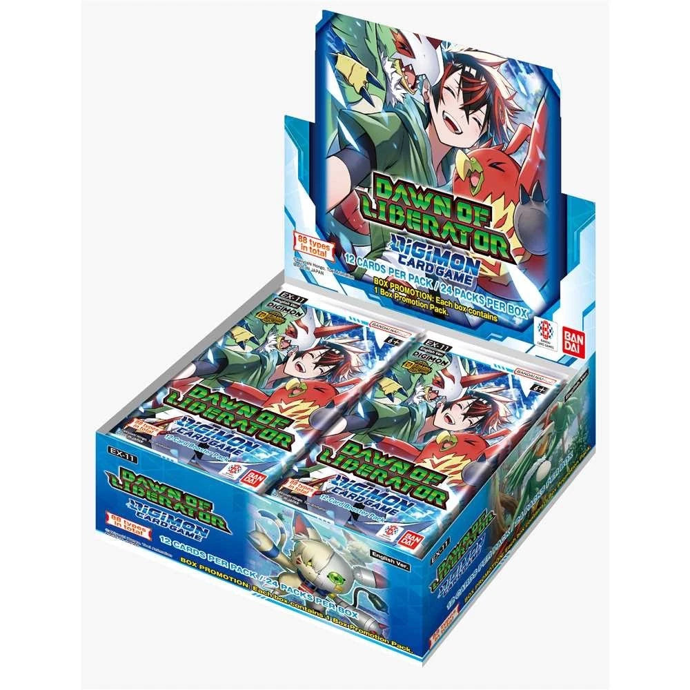 Digimon Card Game: Dawn of Liberator Booster Box (24 Packs) EX-11