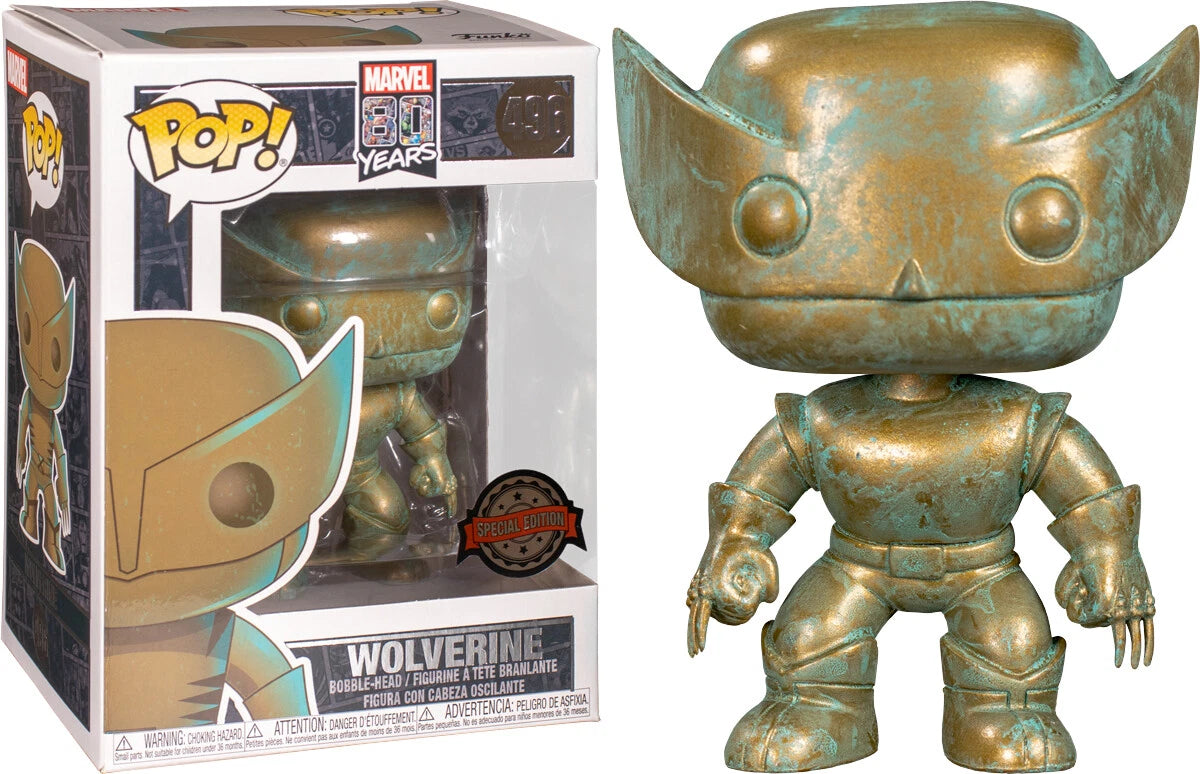 Marvel 80TH: Wolverine (Patina) Funko Pop! Vinyl