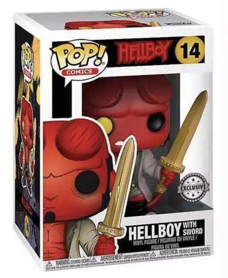 Hellboy: Hellboy with Sword Funko POP! Vinyl