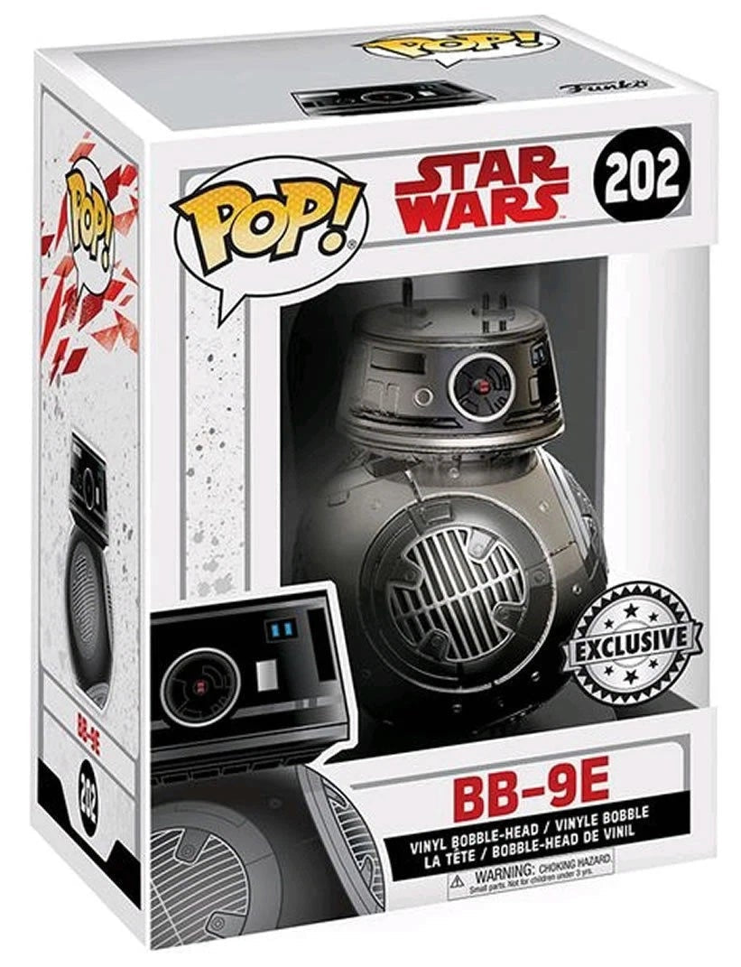 Star Wars: BB-9E (Chrome) Funko POP! Vinyl