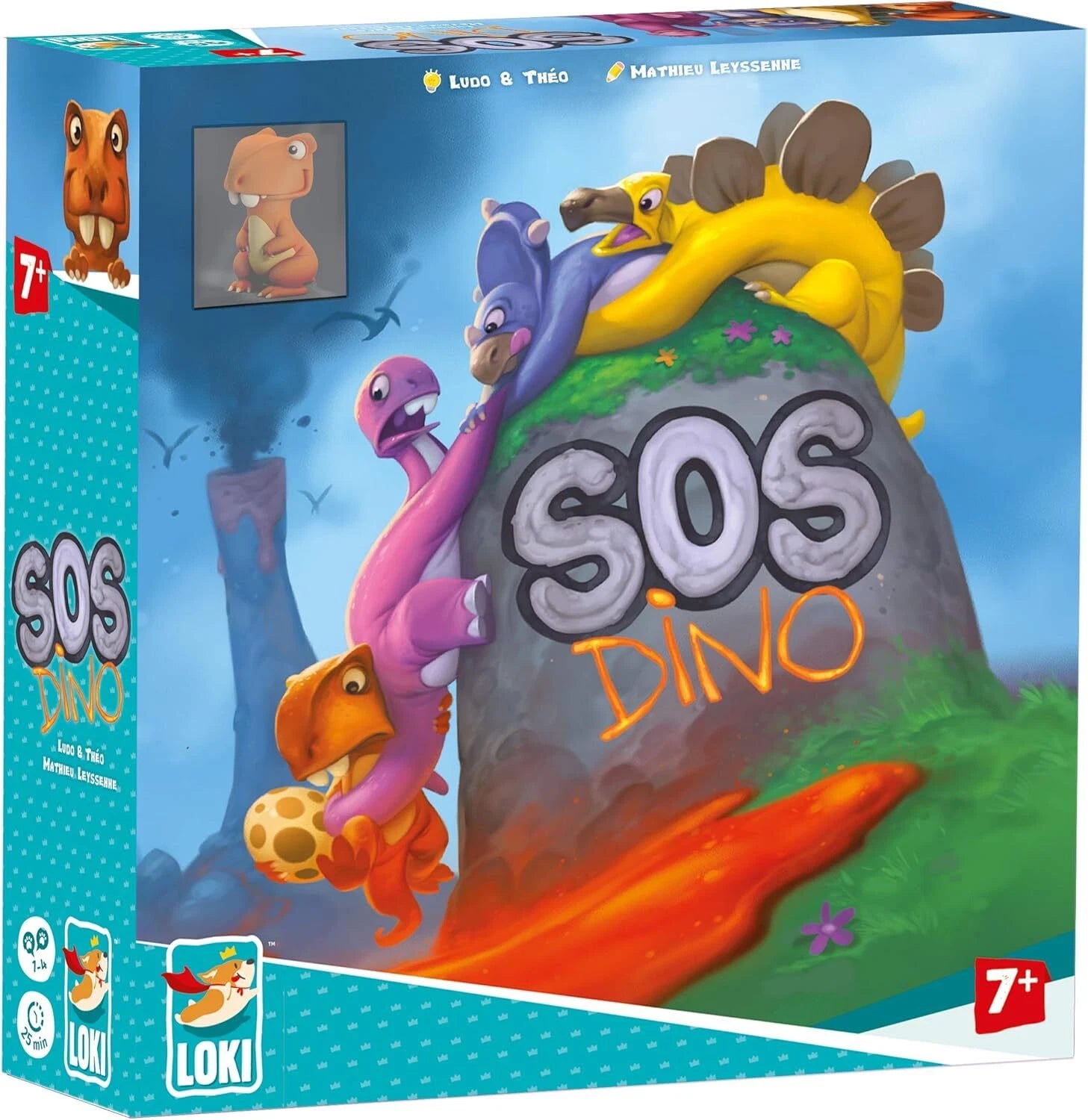 SOS Dino Board Game
