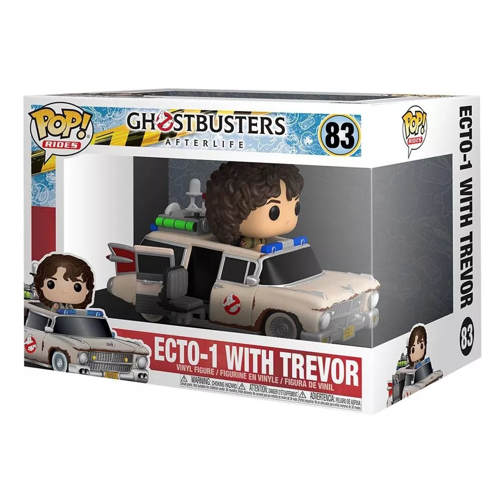 Ghostbusters Afterlife: Ecto-1 w/ Trevor Funko POP! Rides