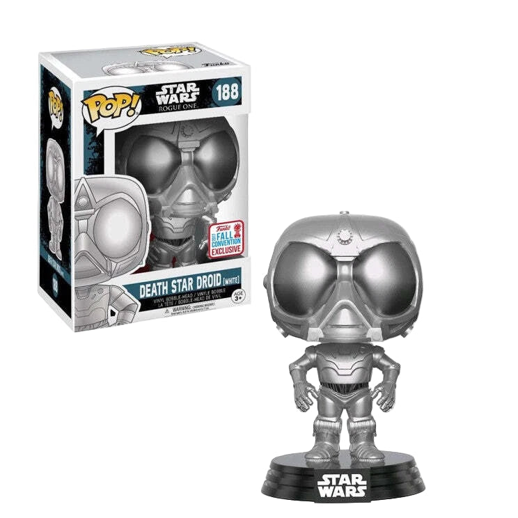 Star Wars Rogue One: Death Star Droid (White) Funko POP! Vinyl