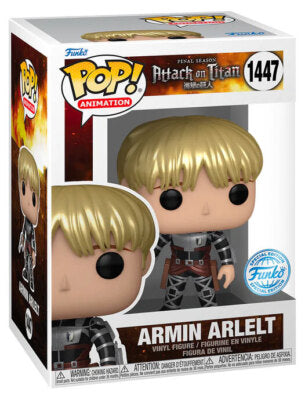 Attack on Titan: Armin Arlelt (Metallic) Funko Pop! Vinyl