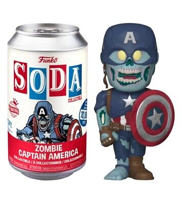 Funko Vinyl Soda: Marvel: Zombie Captain America