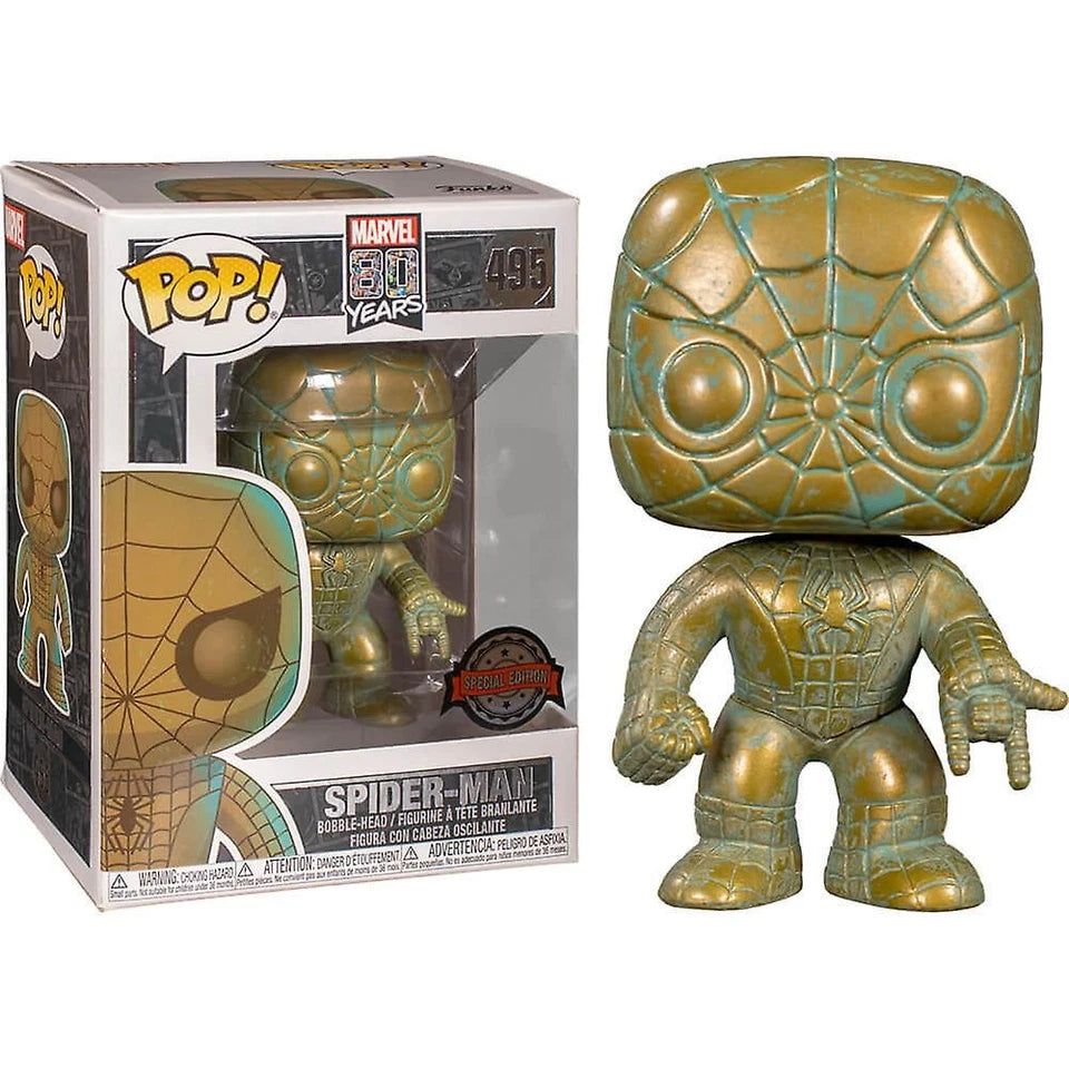 Marvel 80TH: Spider-Man (Patina) Funko Pop! Vinyl
