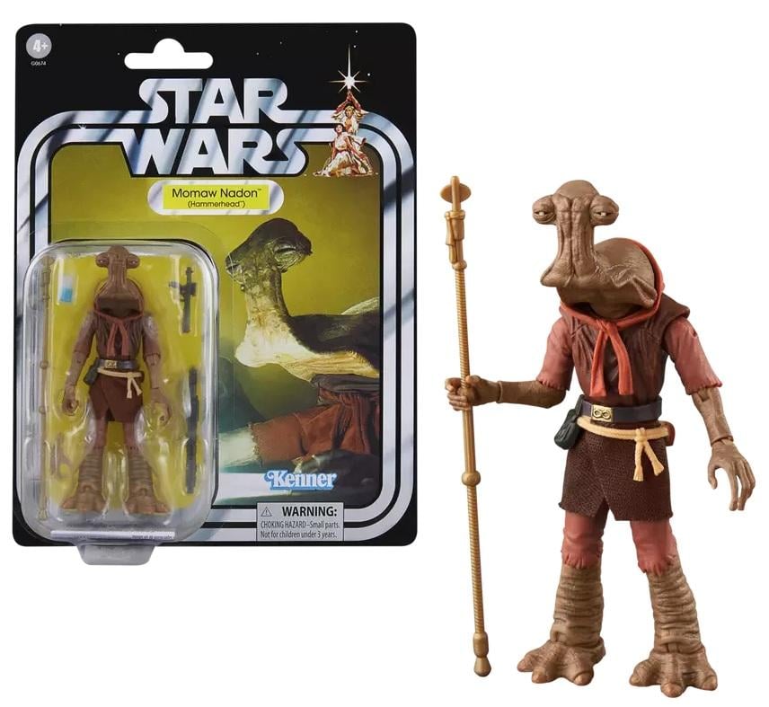 Star Wars The Vintage Collection Momaw Nadon action figure in retail packaging