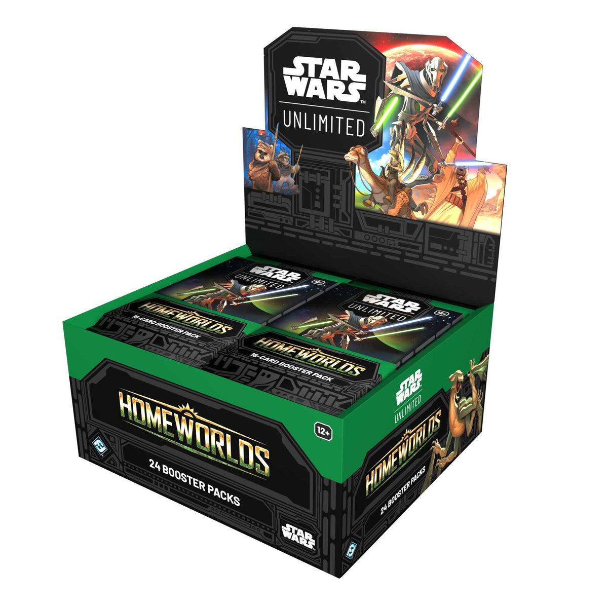 Star Wars Unlimited Homeworlds Booster Display retail box