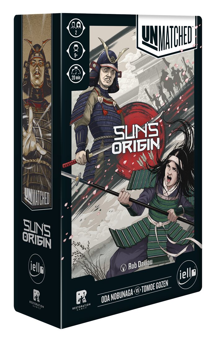 Unmatched Sun's Origin retail box