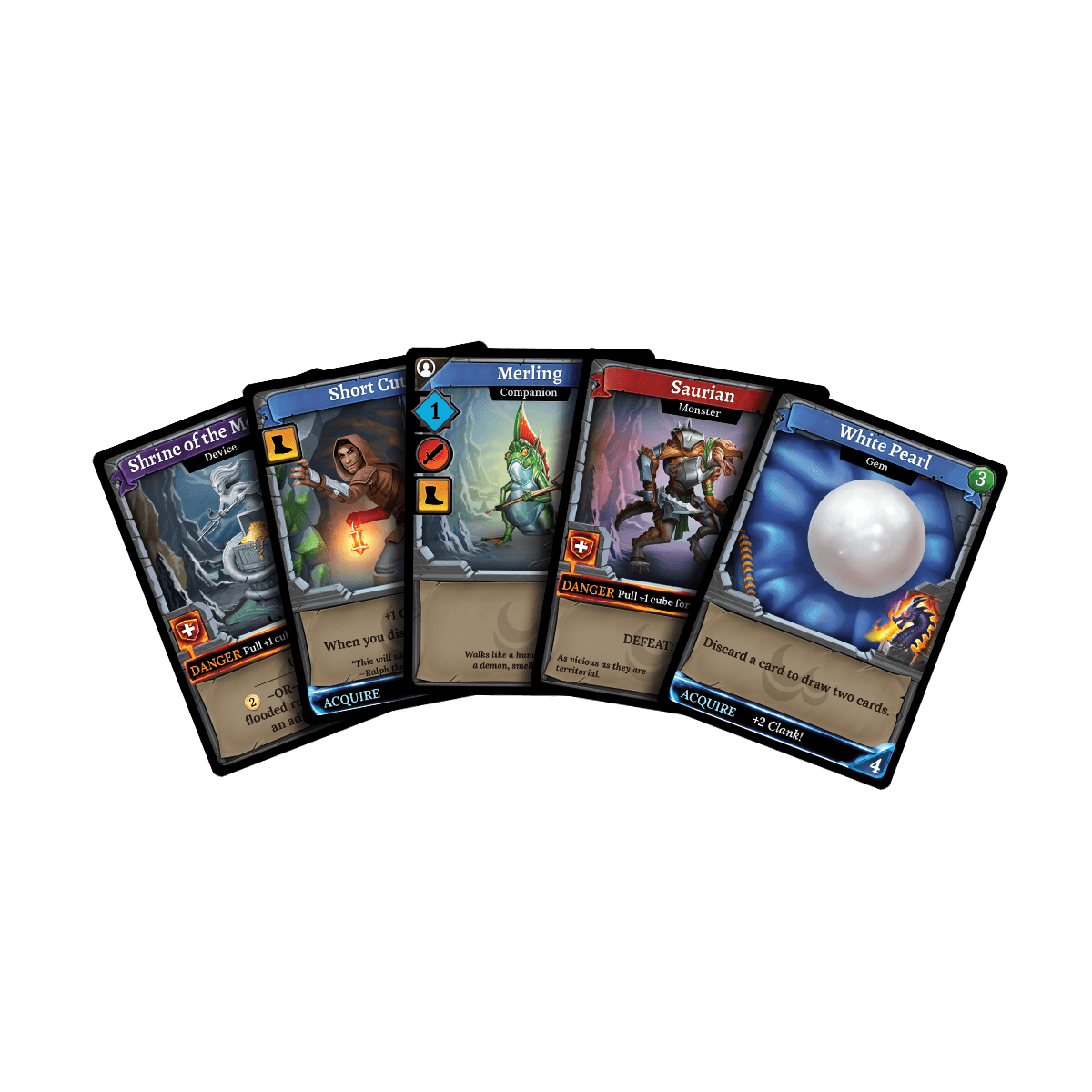Clank Sunken Treasures expansion cards