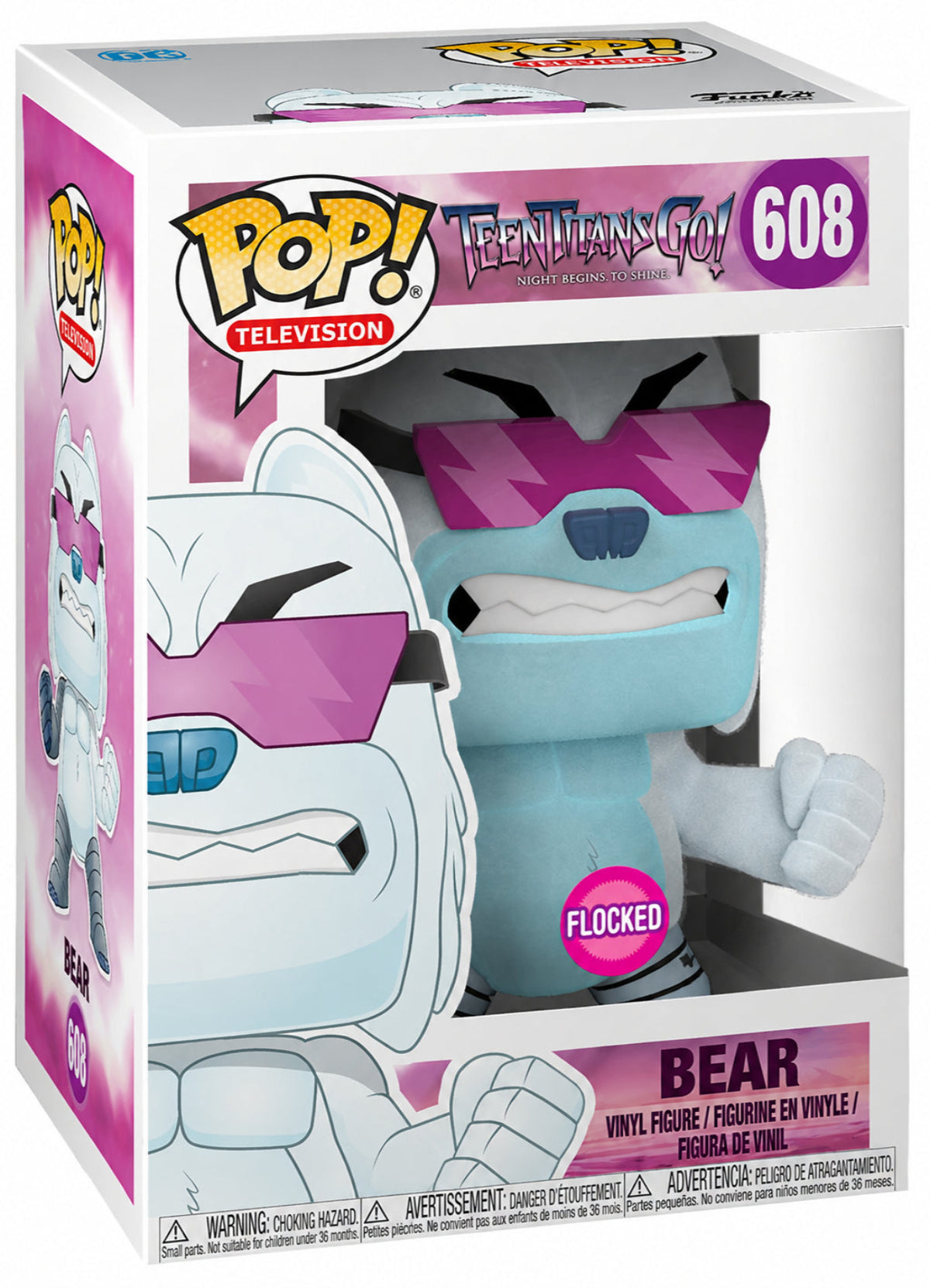 Teen Titans Go!: Cee-Lo Bear (Flocked) Funko POP! Vinyl