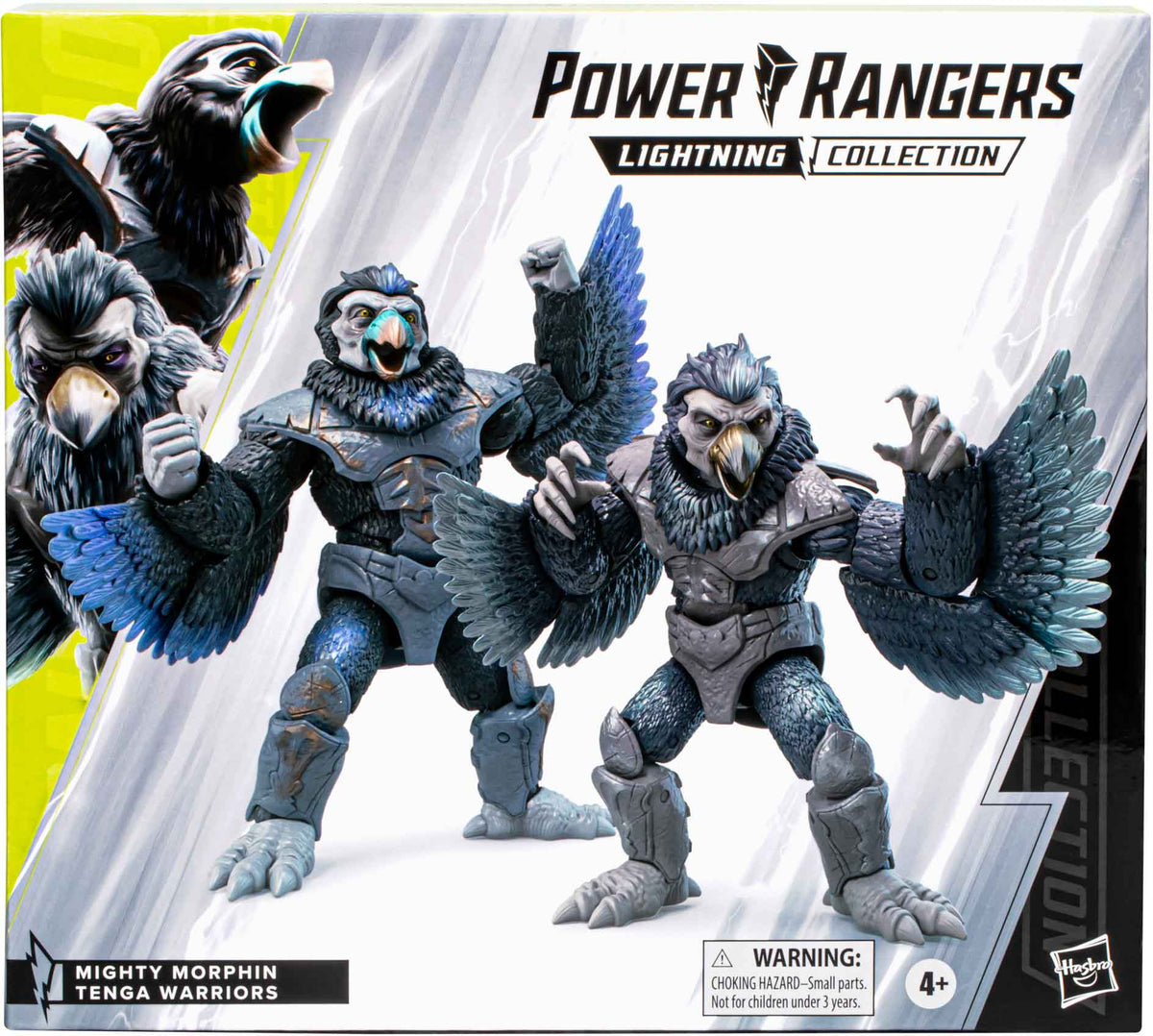 Power Rangers Lightning Collection Mighty Morphin Tenga Warriors 2-Pack in complete retail packaging