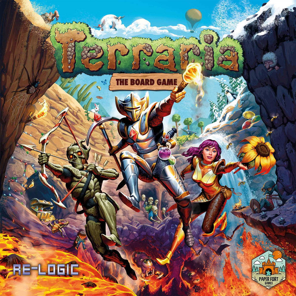 Terraria The Board Game contents