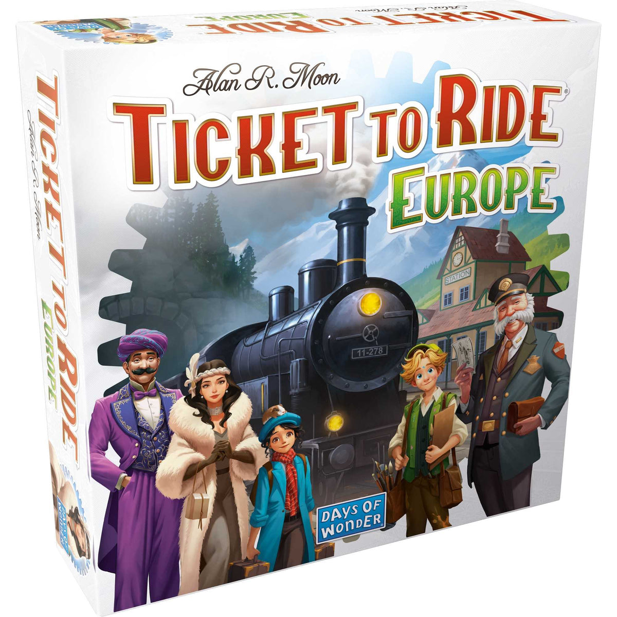 Ticket to Ride Europe Board Game boxed product