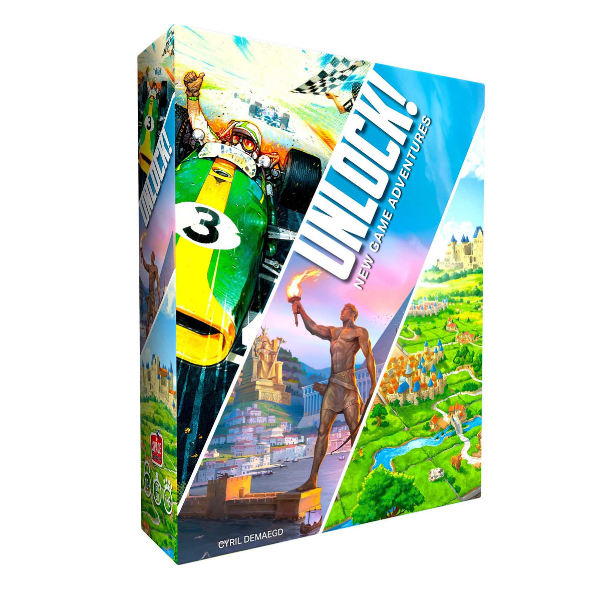 Unlock! 15 New Game Adventures board game box
