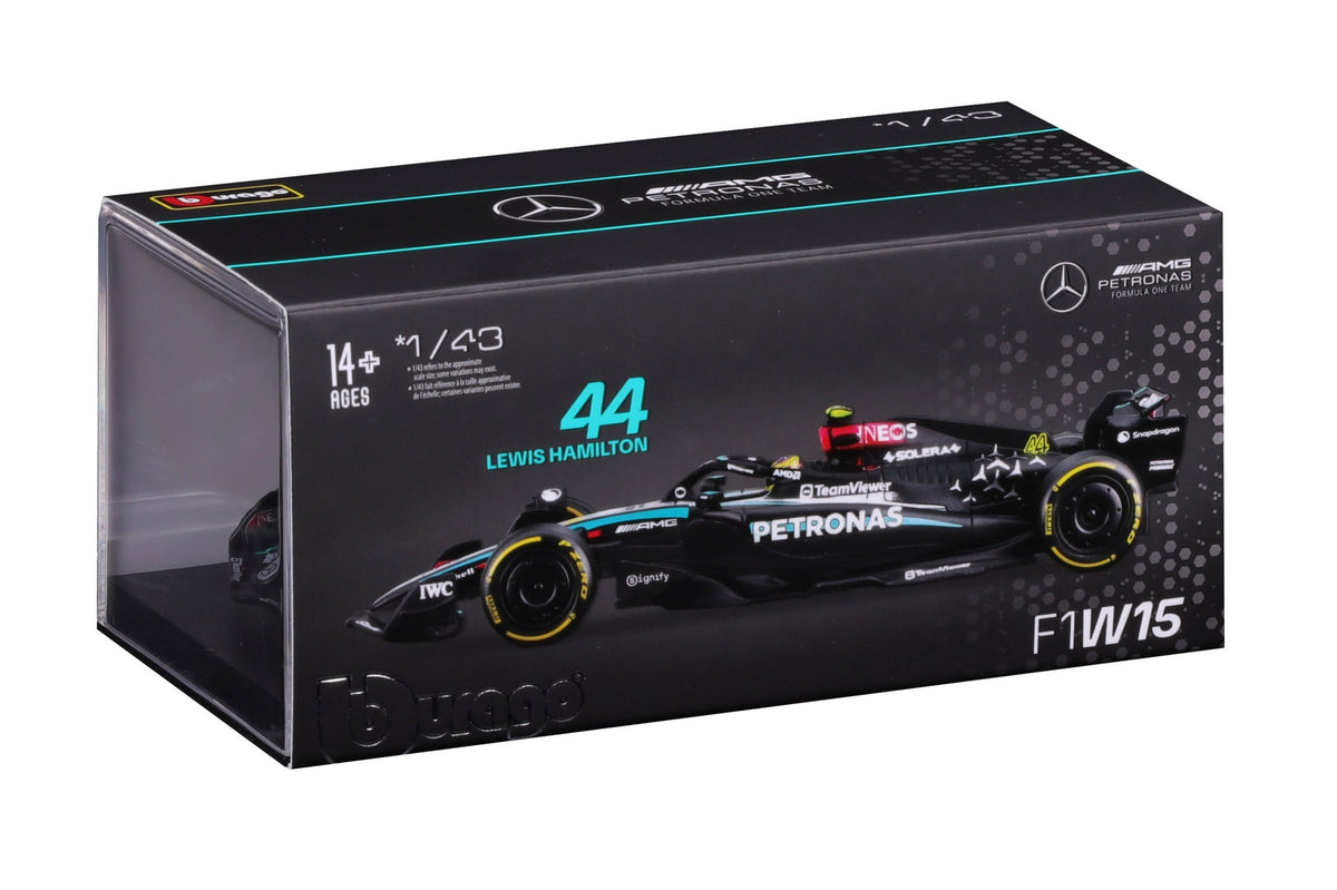 Mercedes-AMG W15 Lewis Hamilton Bburago boxed model