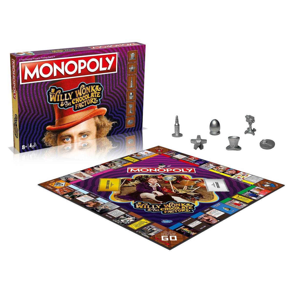 Willy Wonka and the Chocolate Factory Monopoly boxed game