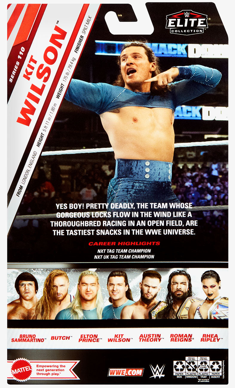 WWE Elite Series 110 Kit Wilson action figure