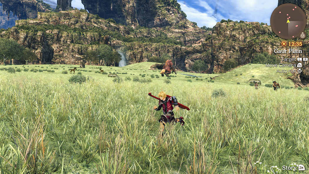 Xenoblade Chronicles Definitive Edition gameplay screenshot