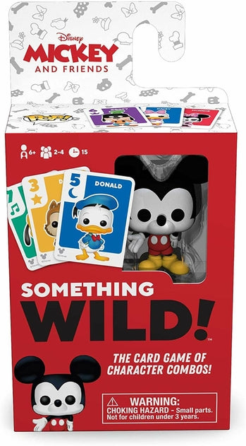 Funko Games: Something Wild Card Game - Mickey and Friends