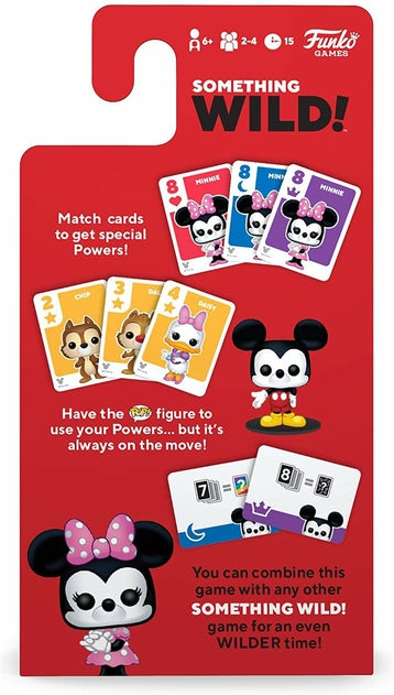 Funko Games: Something Wild Card Game - Mickey and Friends