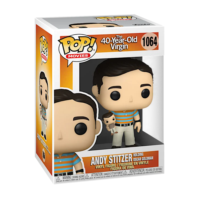 The 40 Year old Virgin: Andy Stitzer Funko Pop! Vinyl