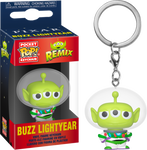 Disney Pixar's Alien Remix: Buzz Lightyear Funko Pocket Pop! Keychain