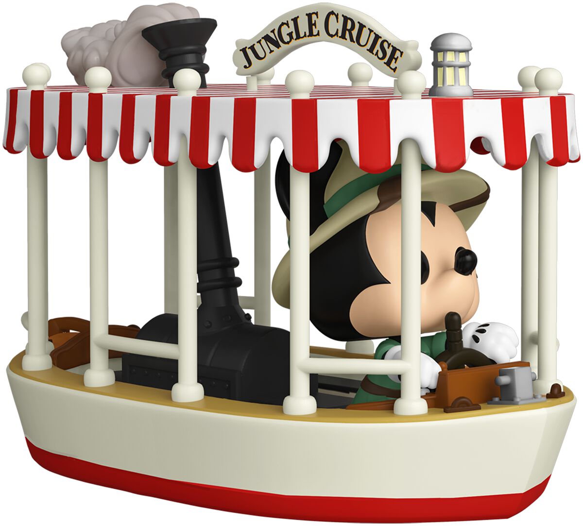 Disney Jungle Cruise: Skipper Mickey w/Boat Funko Pop! Rides