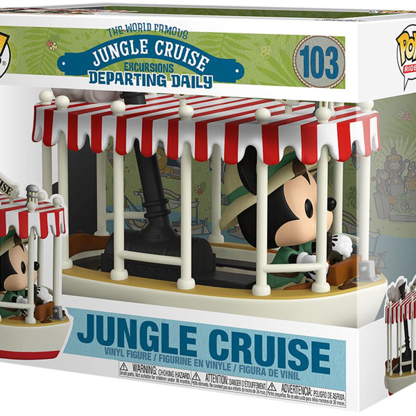 新品ファンコポップ　ディズニーランド　スキッパーミッキー ジャングルクルーズ 新品ファンコポップ ディズニーランド スキッパーミッキー