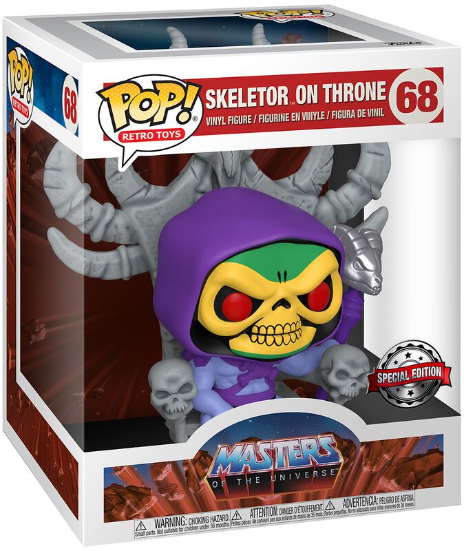 Masters of the Universe: Skeletor on Throne Deluxe Funko Pop! Vinyl