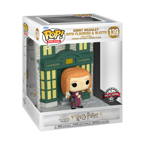 Harry Potter: Ginny Weasley w/ Flourish & Blotts Funko Pop! Deluxe