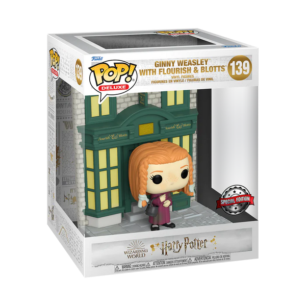 Harry Potter Ginny Weasley w Flourish Blotts Funko Pop Deluxe