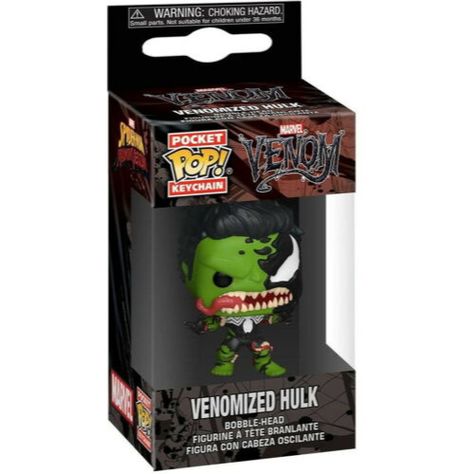 Marvel: Venomized Hulk Funko Pocket Pop! Keychain