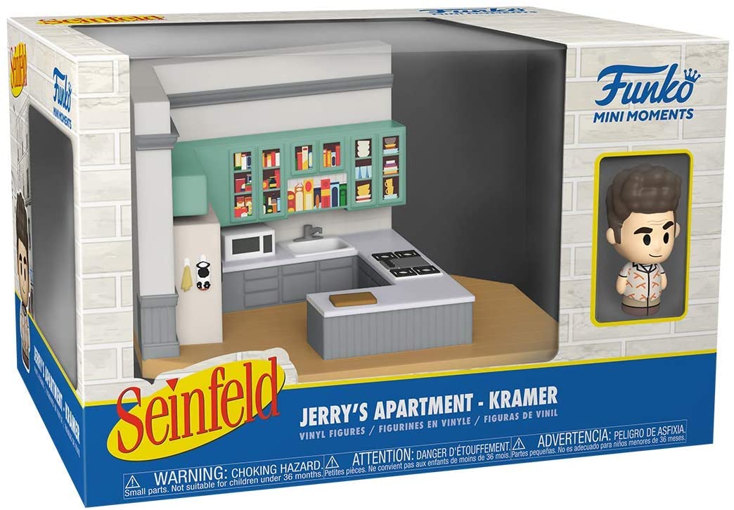 Seinfeld Jerry's Apartment: Kramer (w/ Chase) Funko Mini Moments
