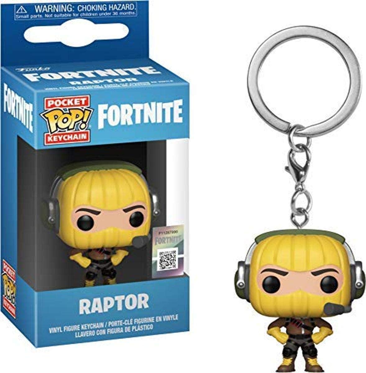 Fortnite: Raptor Funko Pop! Keychain