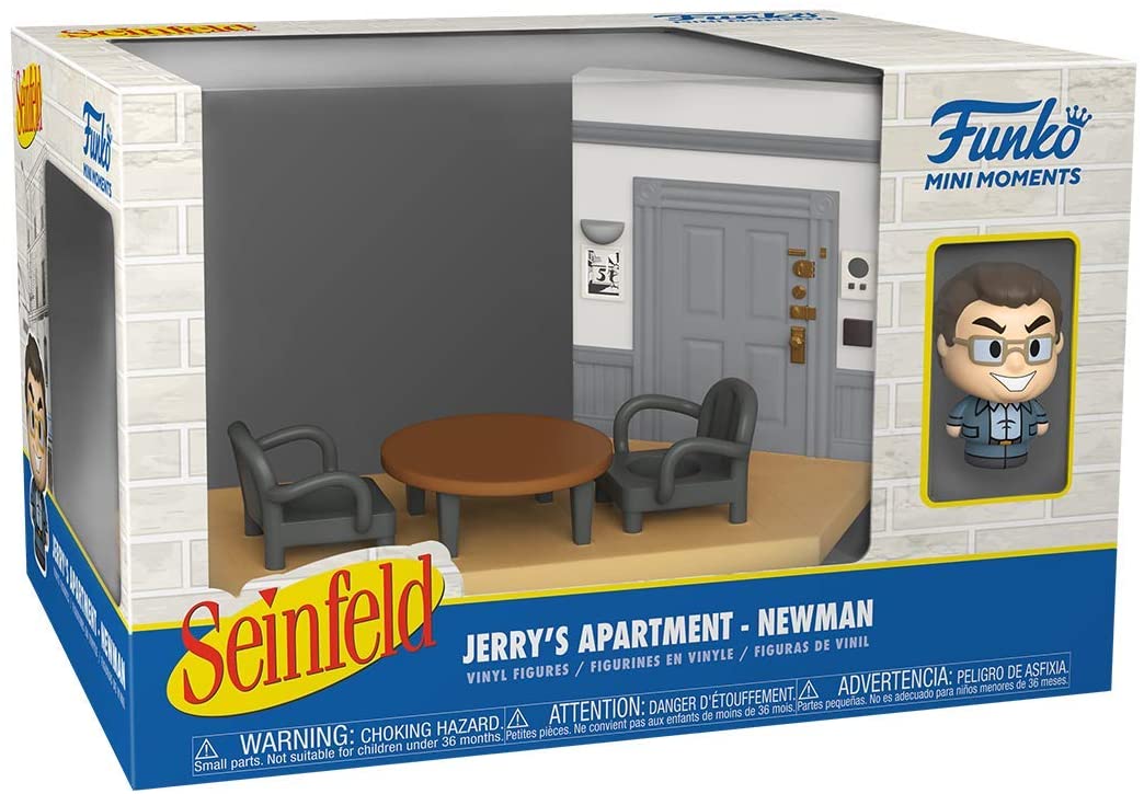 Seinfeld Jerry's Apartment: Newman (w/ Chase) Funko Mini Moments