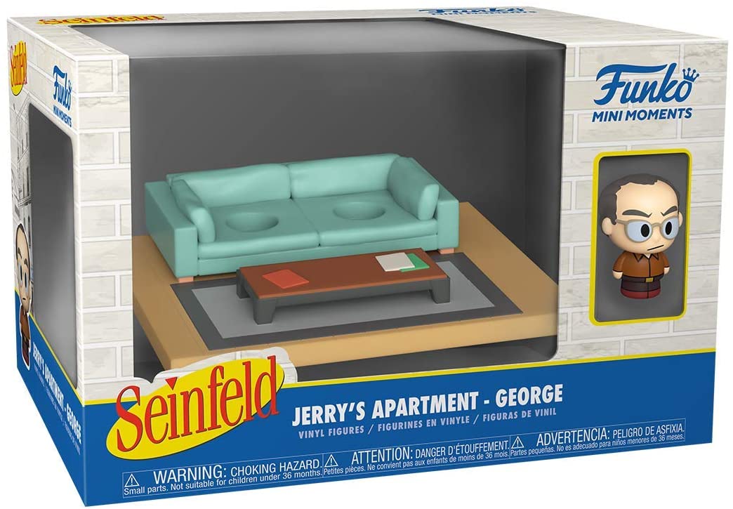 Seinfeld Jerry's Apartment: George (w/ Chase) Funko Mini Moments