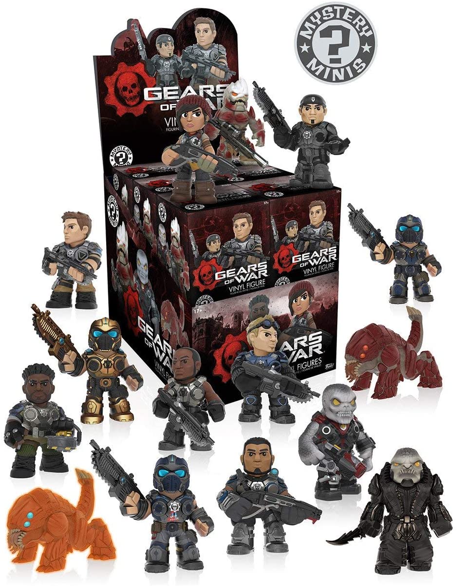 Gears of War Funko Mystery Minis (SEALED CASE OF 12)