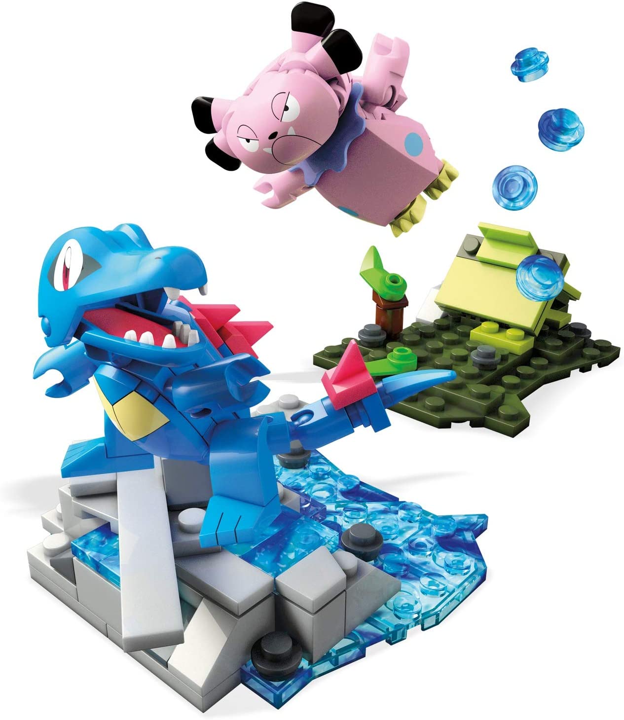 Pokemon: Totodile vs. Snubbull Mega Construx