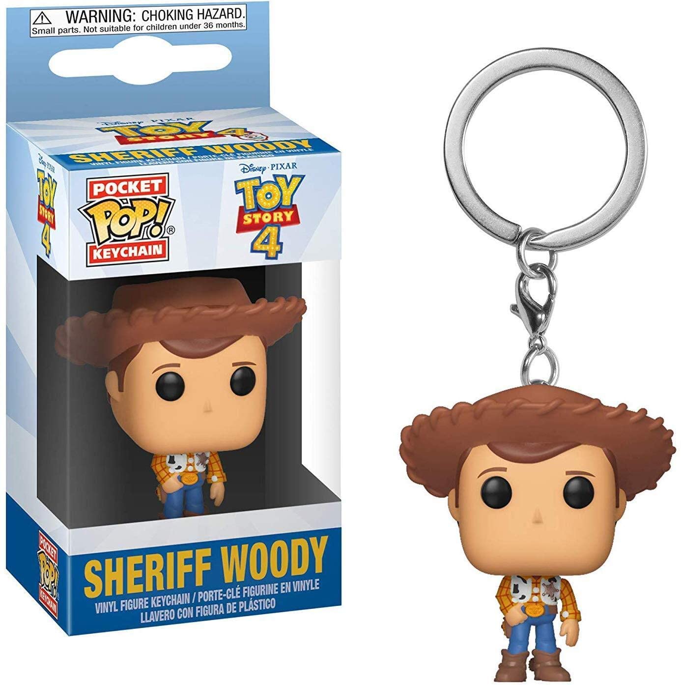 Toy Story 4: Sheriff Woody Funko Pop! Keychain
