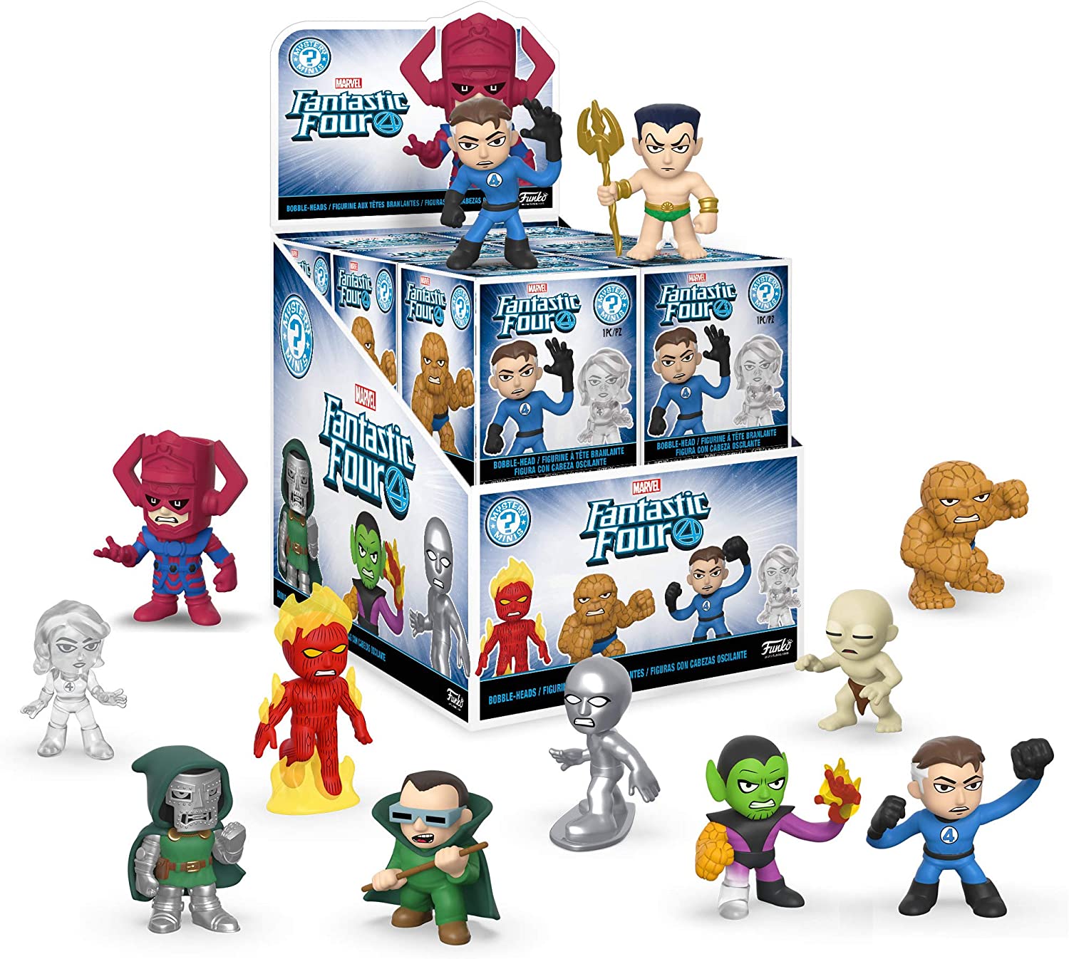 Marvel: Fantastic Four Funko Mystery Minis (SEALED CASE OF 12)