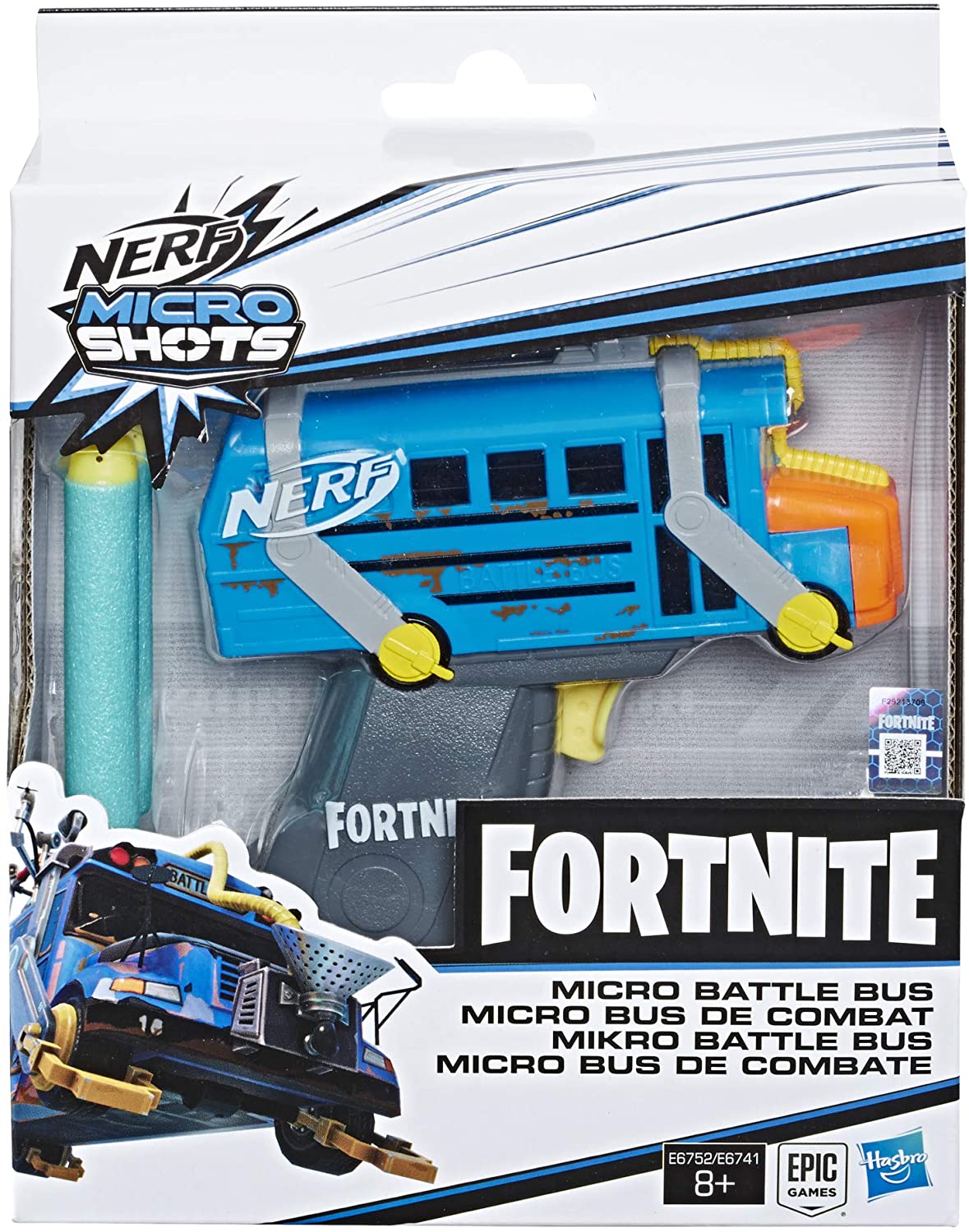 NERF MicroShots: Fortnite Micro Battle Bus