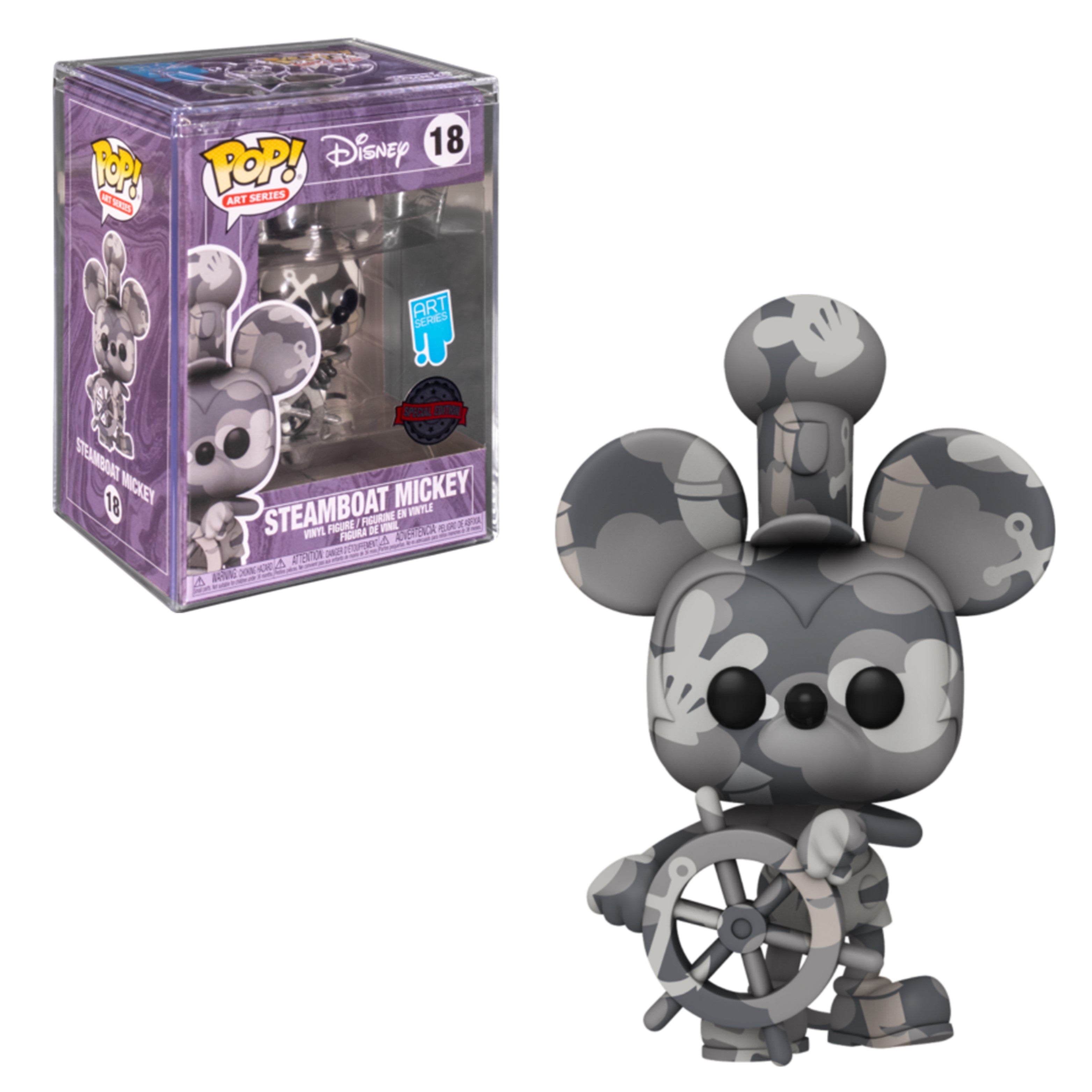 Disney Art Series: Steamboat Mickey (Willie) Funko Pop! Vinyl