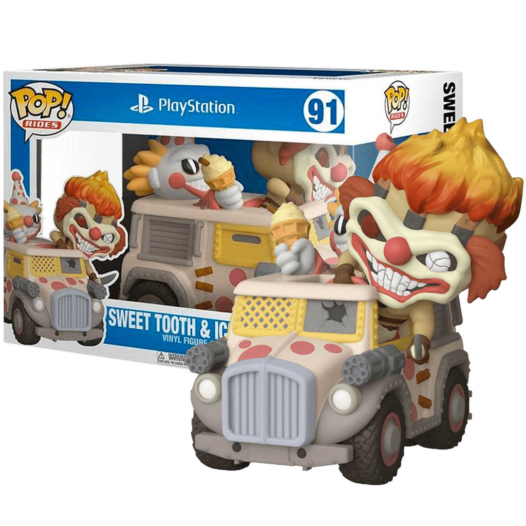 Twisted Metal: Sweet Tooth with Ice Cream Truck Funko Pop! Vinyl