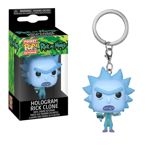 Rick & Morty: Hologram Rick Funko Pop! Keychain