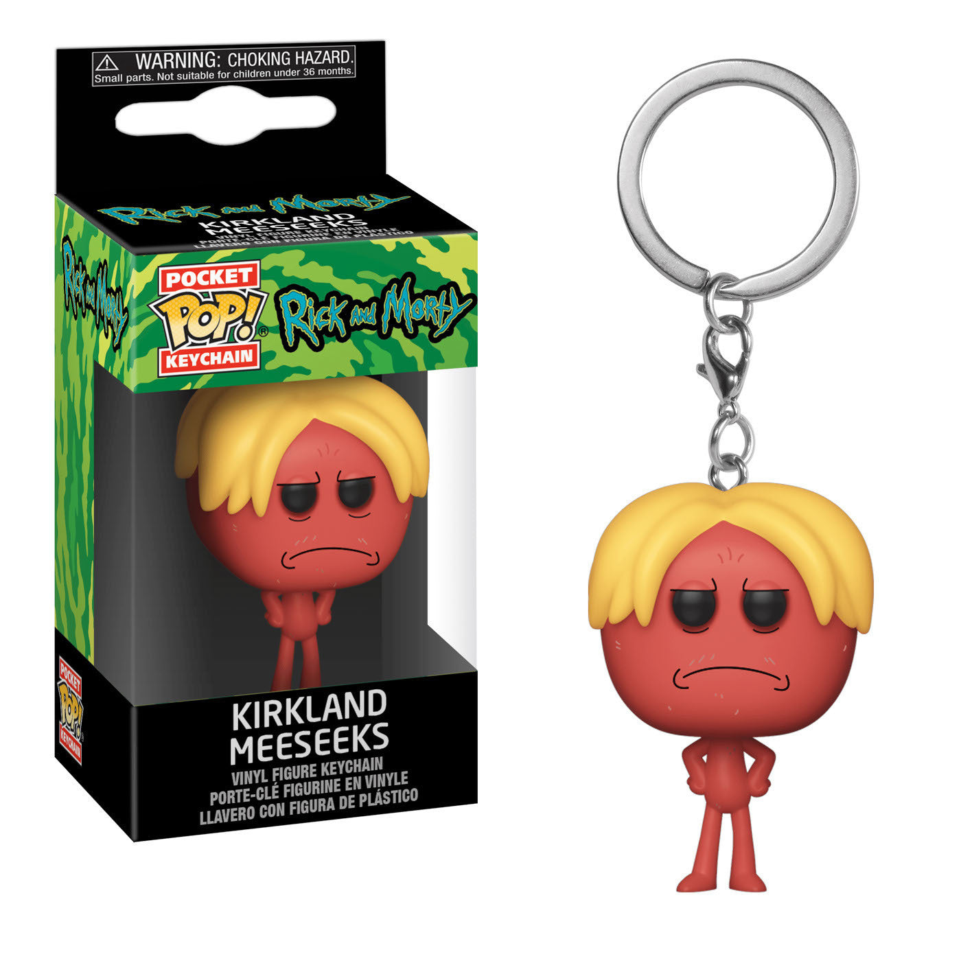 Rick & Morty: Kirkland Meeseeks Funko Pop! Keychain