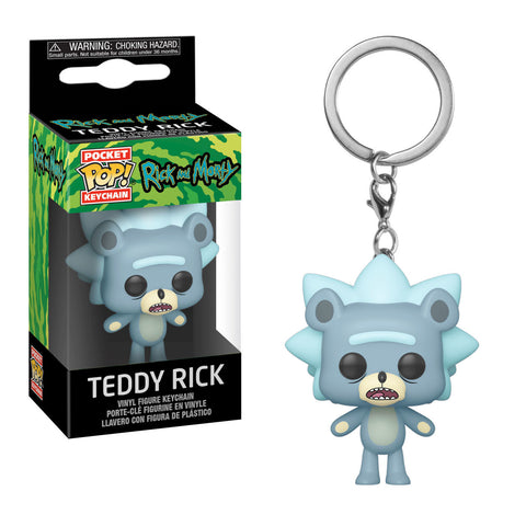Rick & Morty: Teddy Rick Funko Pop! Keychain